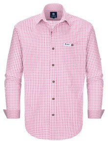 Trachtenhemd Alfons pink 3XL (58-60)