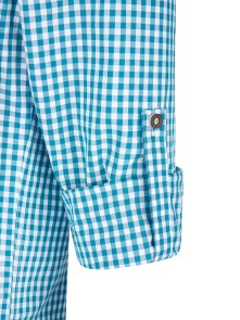 Bavarian shirt Kaspar turquoise S (46)