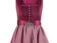 Midi Dirndl Antonia burgundy