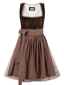 Midi Dirndl Hilde dark brown