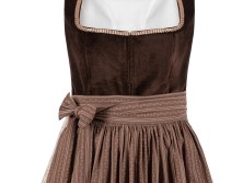 Midi Dirndl Hilde dark brown