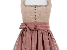 Midi Dirndl Elli beige-red