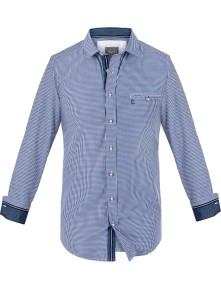 Bavarian shirt Lukas blue