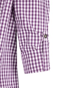 Bavarian costume blouse Jenny (purple) 44