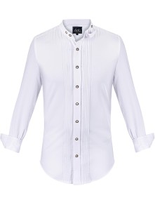 Bavarian shirt Valentin white