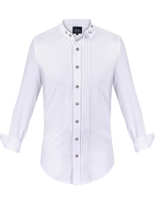 Bavarian shirt Valentin white M