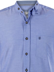Trachtenhemd Christoph blau