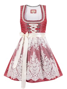 Mini Dirndl Sophia rot