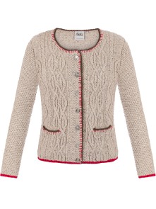 Trachtenstrickjacke Steffi beige