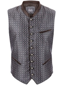 Bavarian vest Jonas grey
