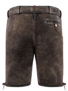 Bavarian Lederhosen short Daniel dark brown