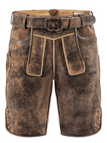 Bavarian Lederhosen short Stefan sand