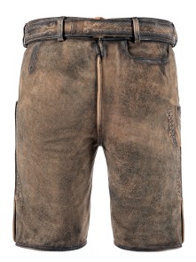 Bavarian Lederhosen short Fabian antique-stone