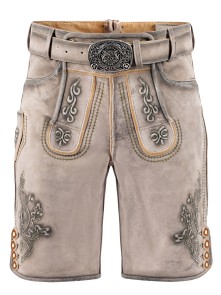 Bavarian Lederhosen short Norbert snow