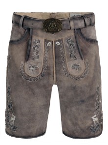 Bavarian Lederhosen short Danilo light brown