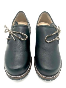 Bavarian shoes black goat nappa