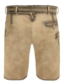 Bavarian Lederhosen short Thomas light brown