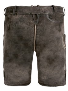 Bavarian Lederhosen short Balthasar dark brown