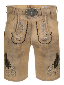 Bavarian Lederhosen short Eberhard sand