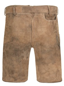 Bavarian Lederhosen short Klaus light brown