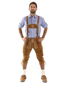 Lederhosen Bavaria (medium brown)