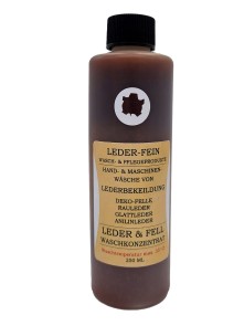 Wash Concentrate for leather and skins