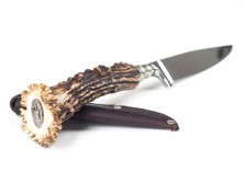 Traditional knife deer crown 1674-55