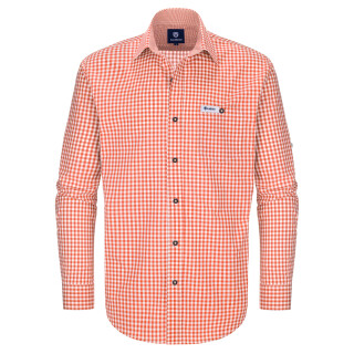 Hemd Hannes (orange-karo)