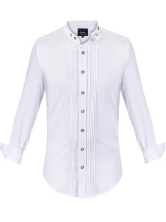 Shirt Valentin (white with stand-up-collar)